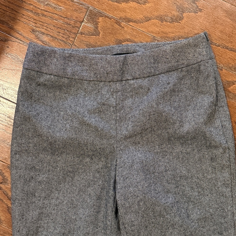 Talbots NWT classic side zip wool blend grey dress pants, size 4 - Picture 4 of 8